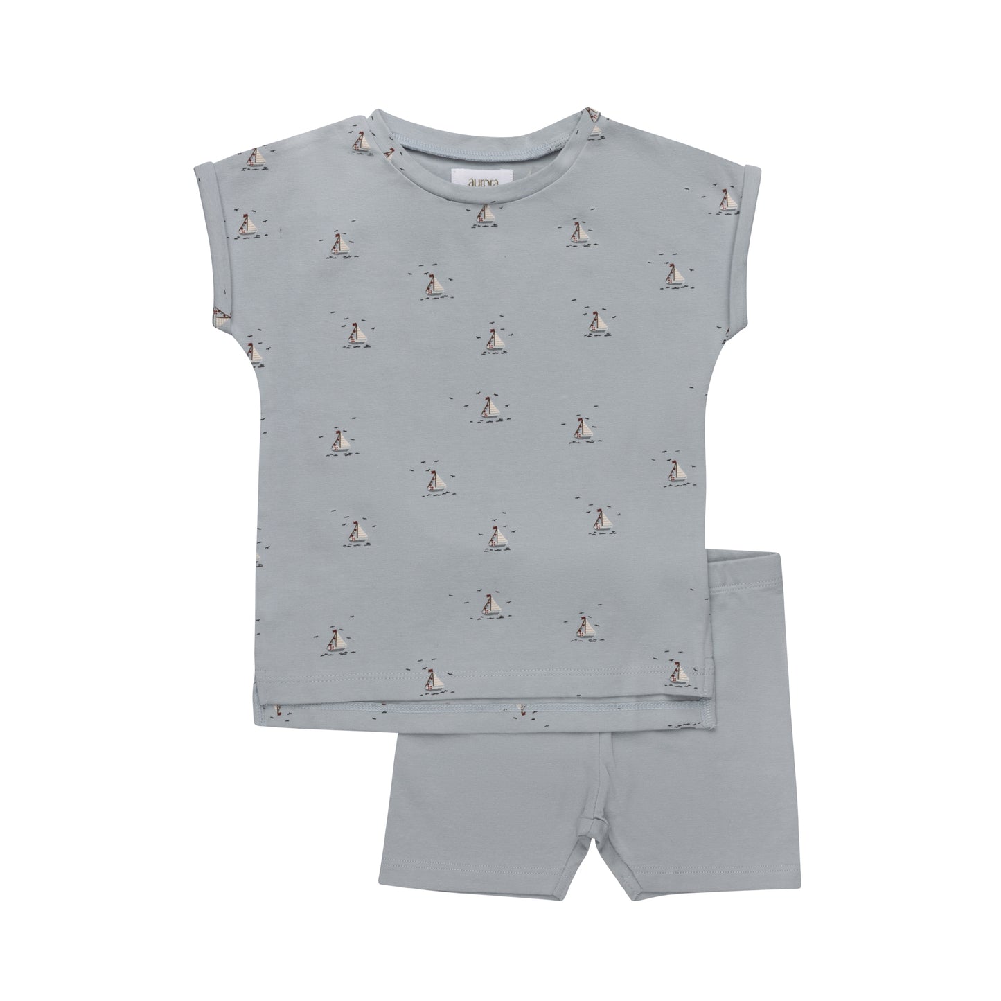 Jersey Cotton Nautical Collection Tshirt + Short