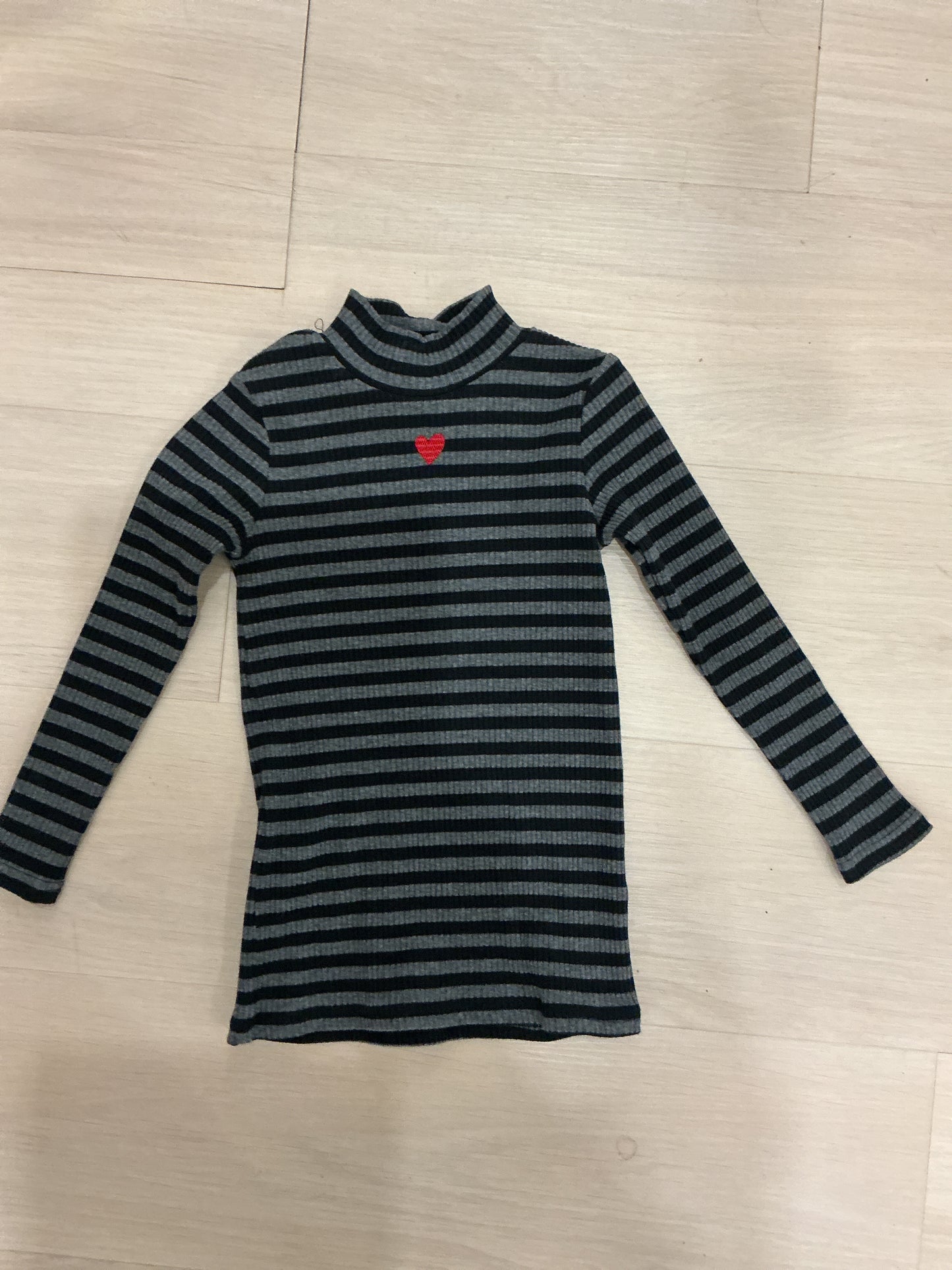 Striped Mockneck
