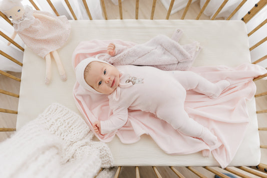 Doll Footie Set - Soft Pink