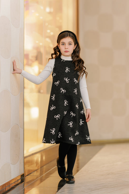 Ivory Bow Dress