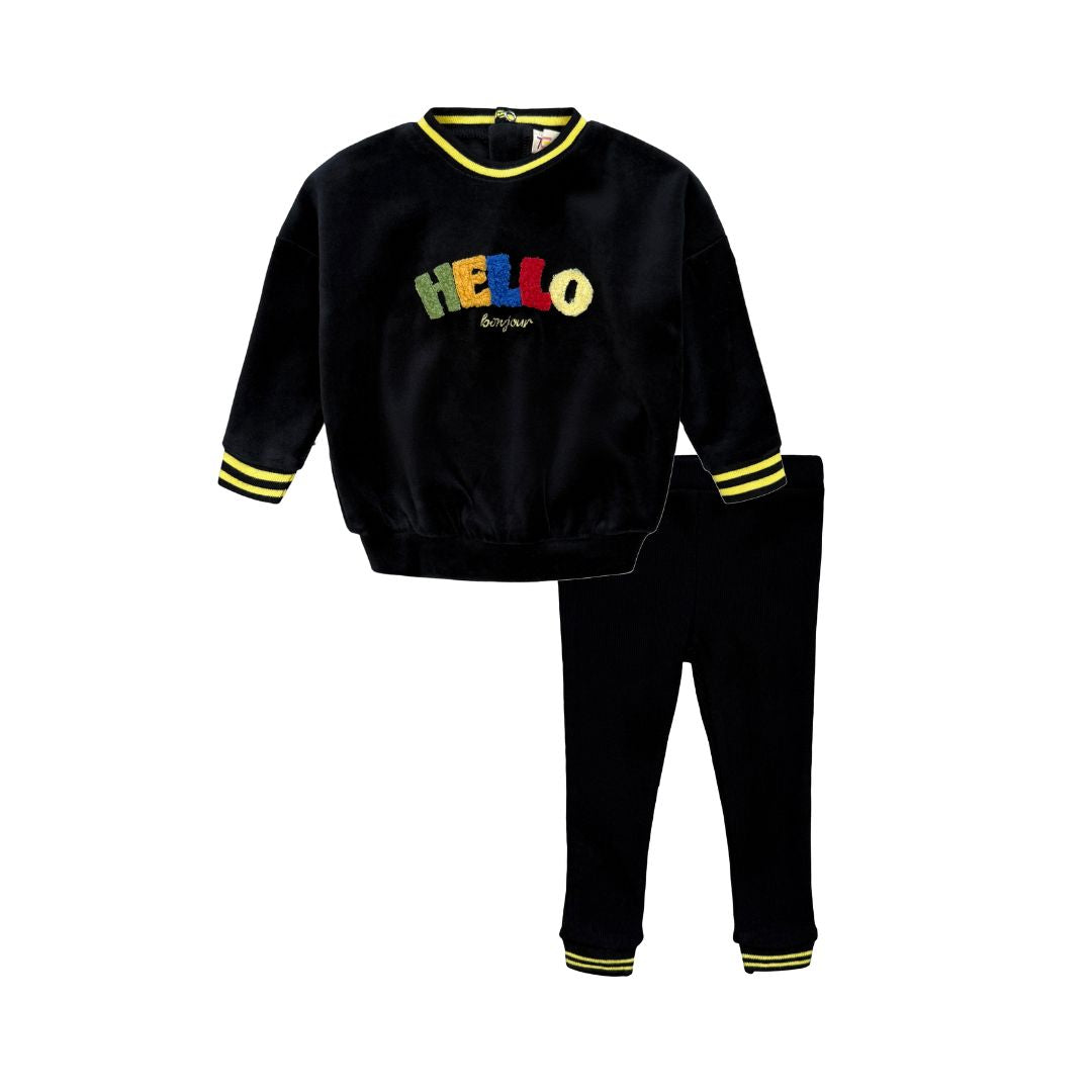 Hello Velour Set