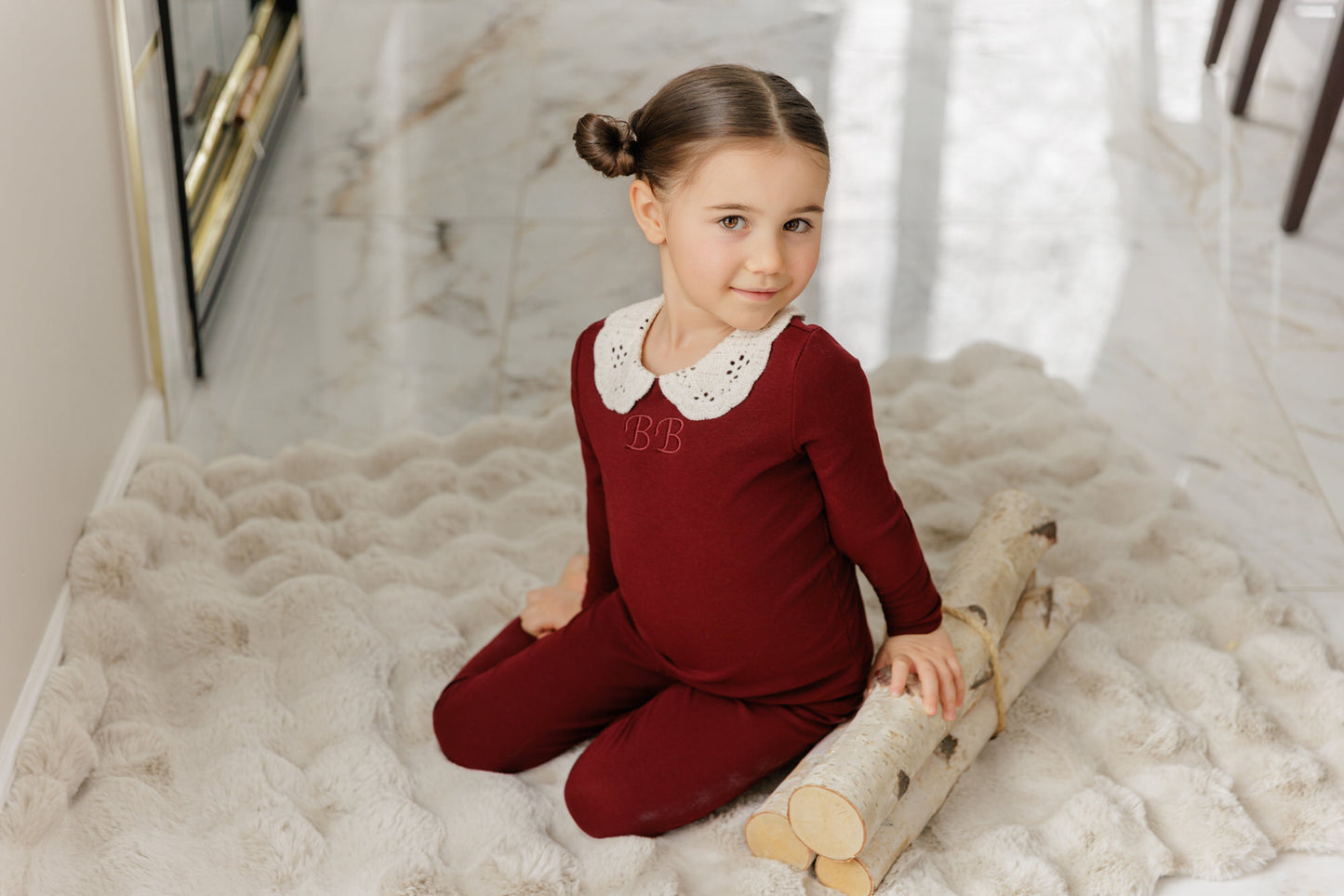 Crochet Collar Pajamas