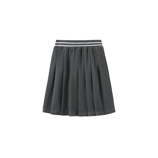 Mila Crest Pleated Skirt