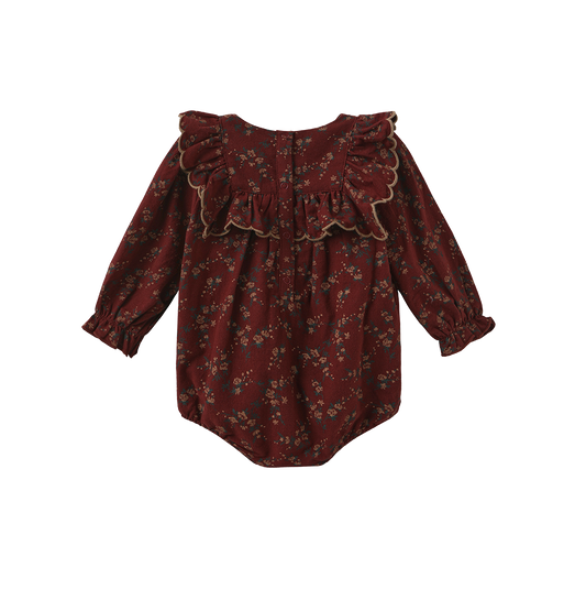 Rhea Floral Printed Romper