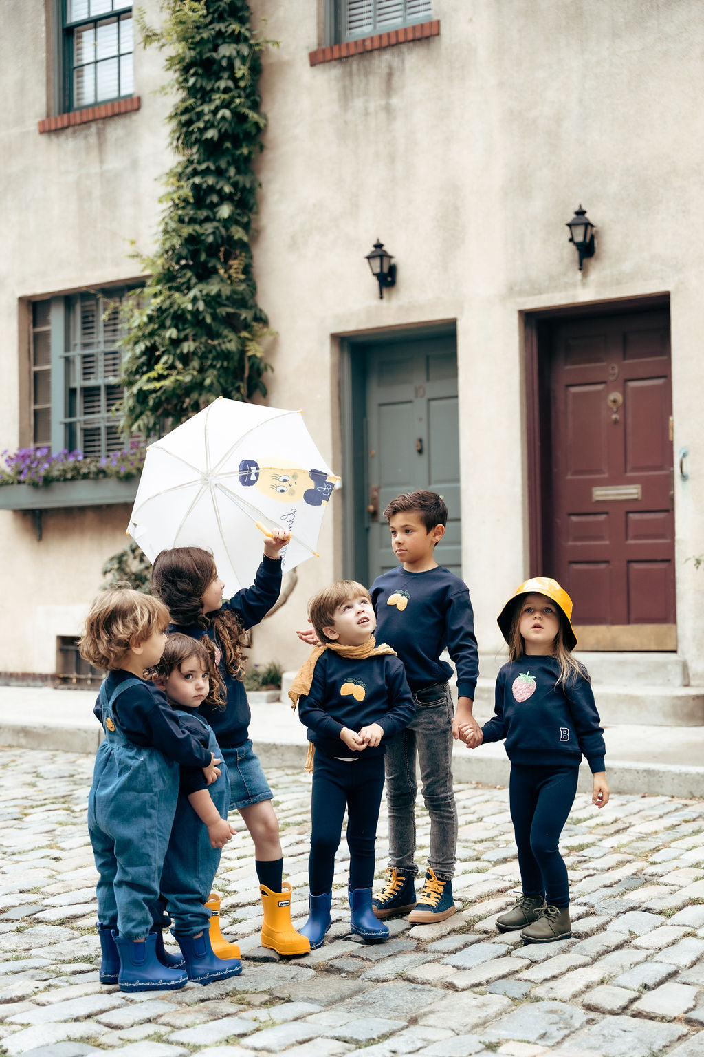 Sherpa Lemon Navy 2 Pcs Set