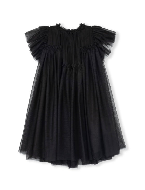 Tulle Tiered Gown