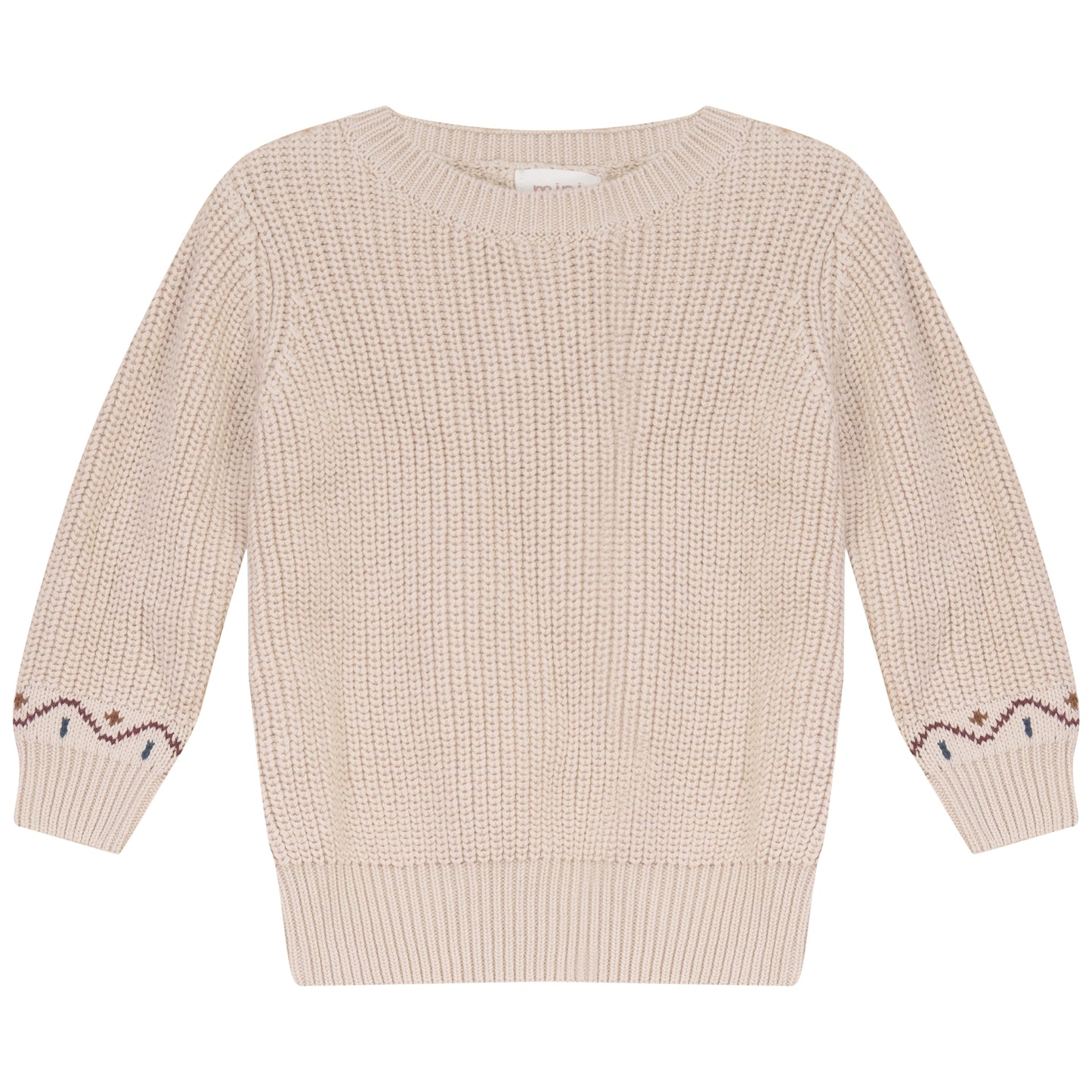 Chunky Knit Round Neck Sweater