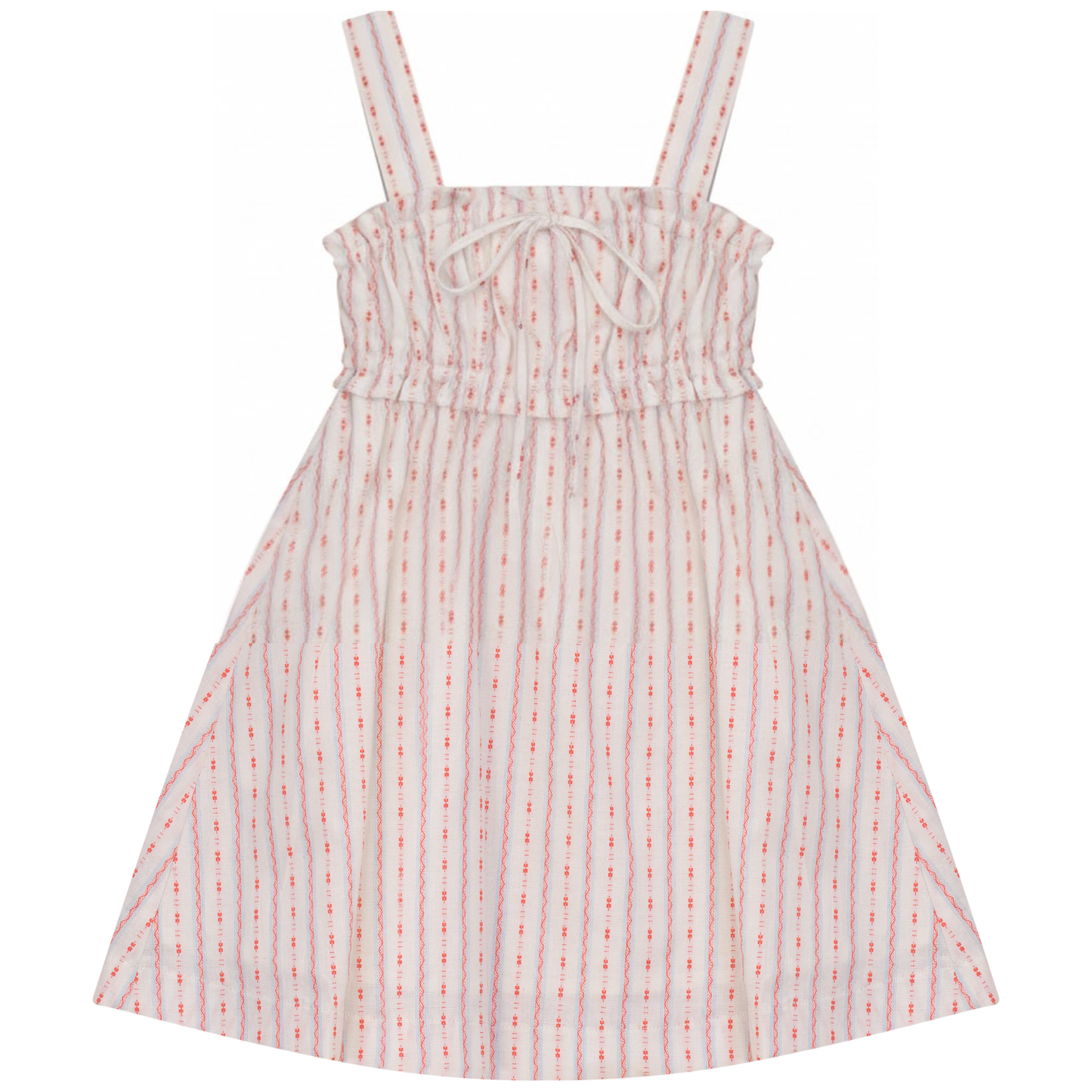Girls Cotton Striped Design Jumper