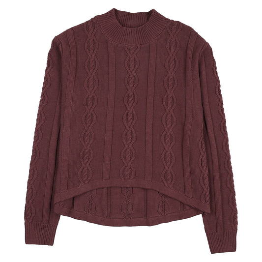 Cable Teen Sweater