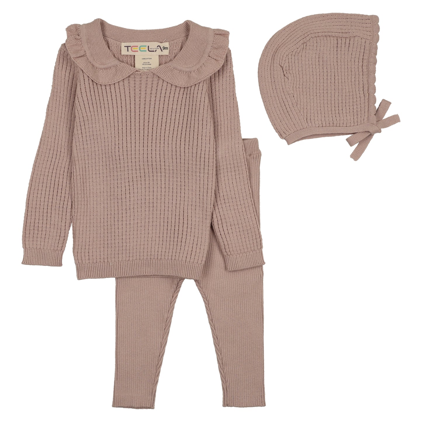 Collared Knit BabySet