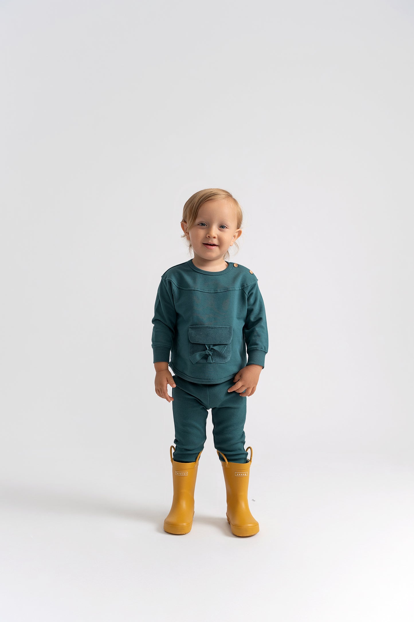 Corduroy Pocket Baby Set