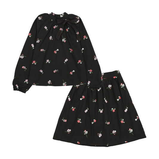 Emroidered Teen set