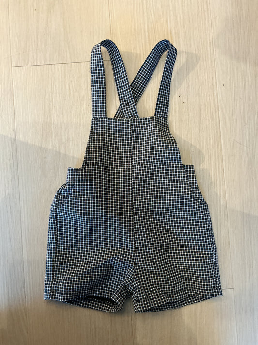 Checkered  Overalls