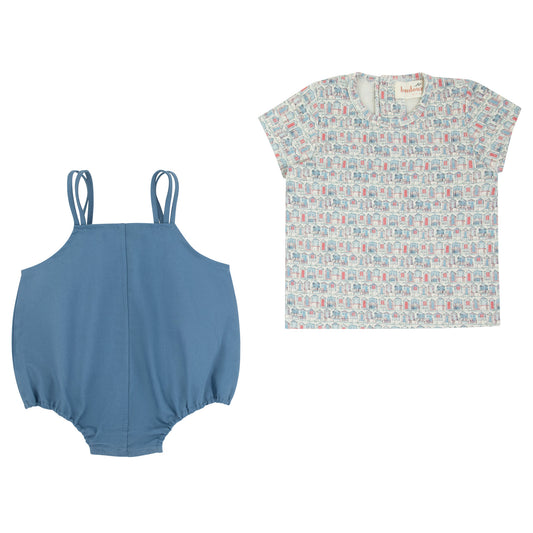 House Print Romper