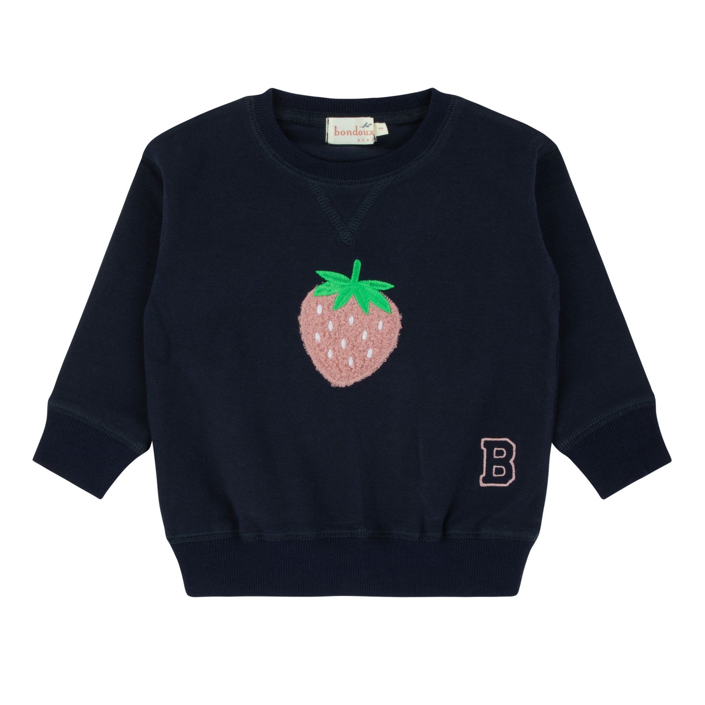 Sherpa Strawberry Navy Top