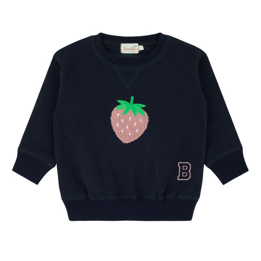 Sherpa Strawberry Navy Top