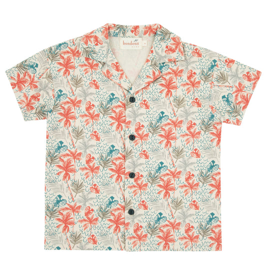 Tropical Short Sleeve Top