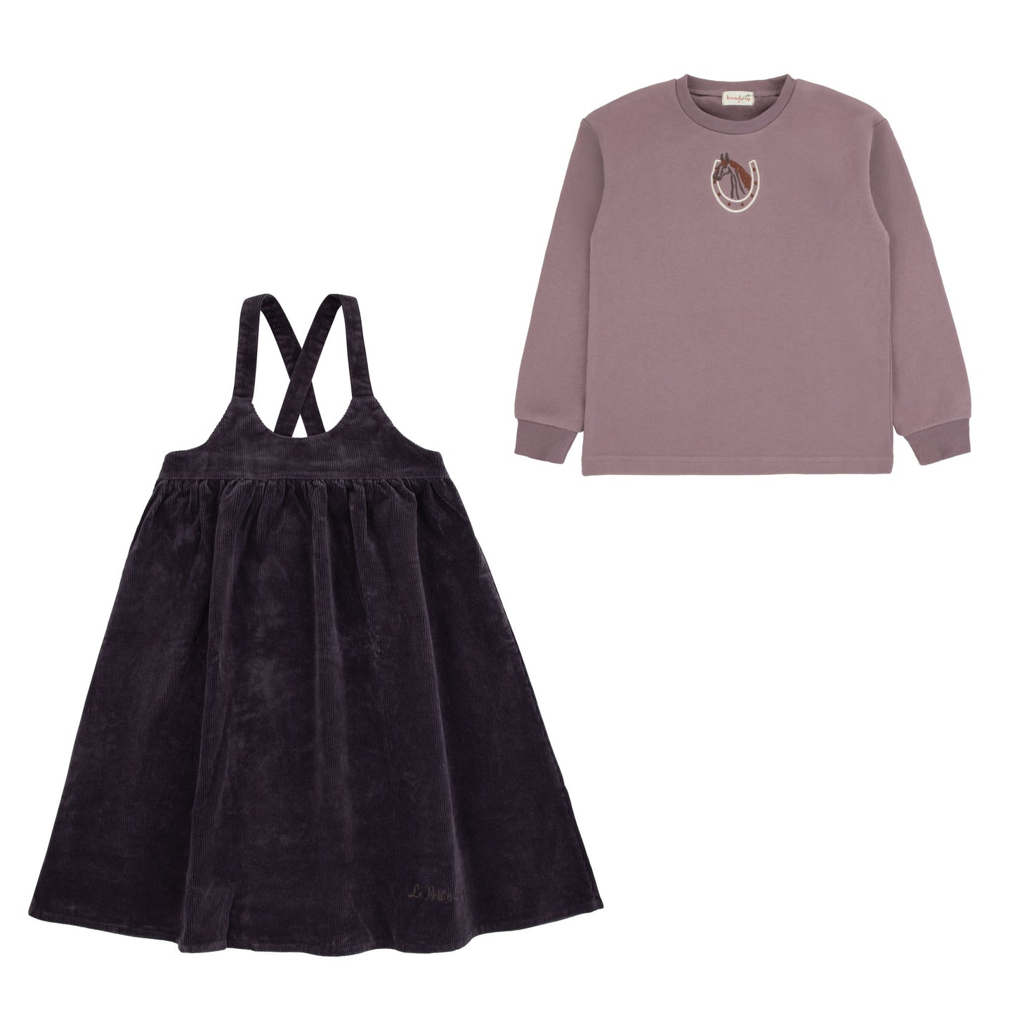 The Gallop Vintage Lilac Jumper Set