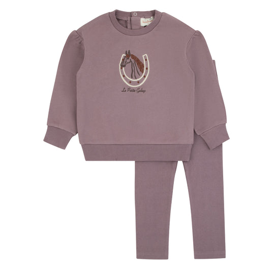 The Gallop Vintage Lilac 2 Pcs Set