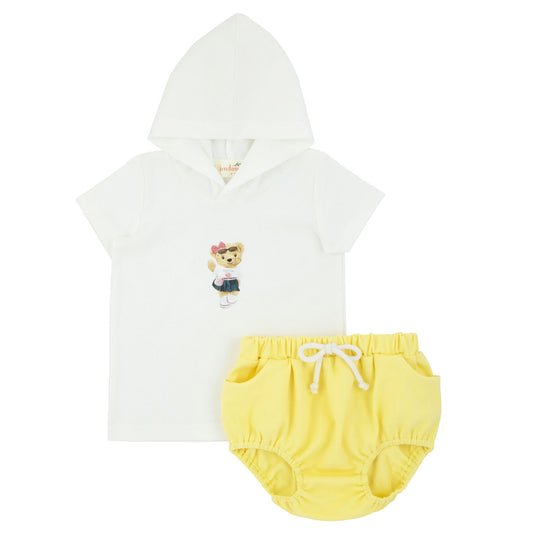 Teddy Short Girls 2pc