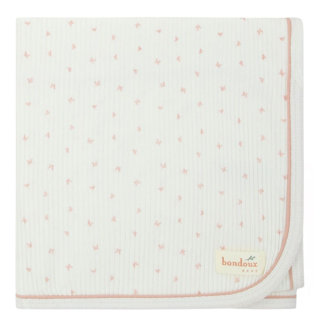 Butterfly Ribbed Blanket