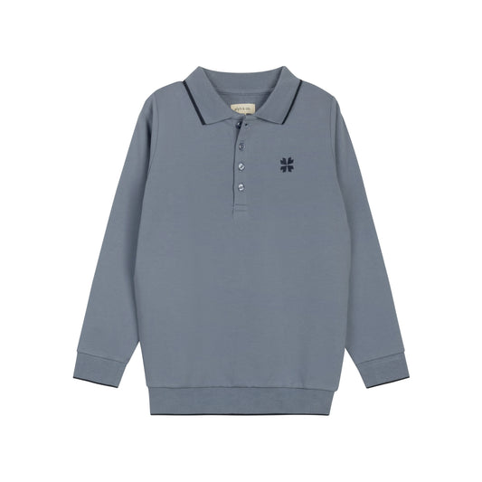 Embroidered Clover Polo