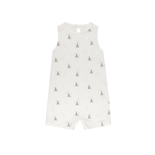 Jersey Cotton Nautical Romper