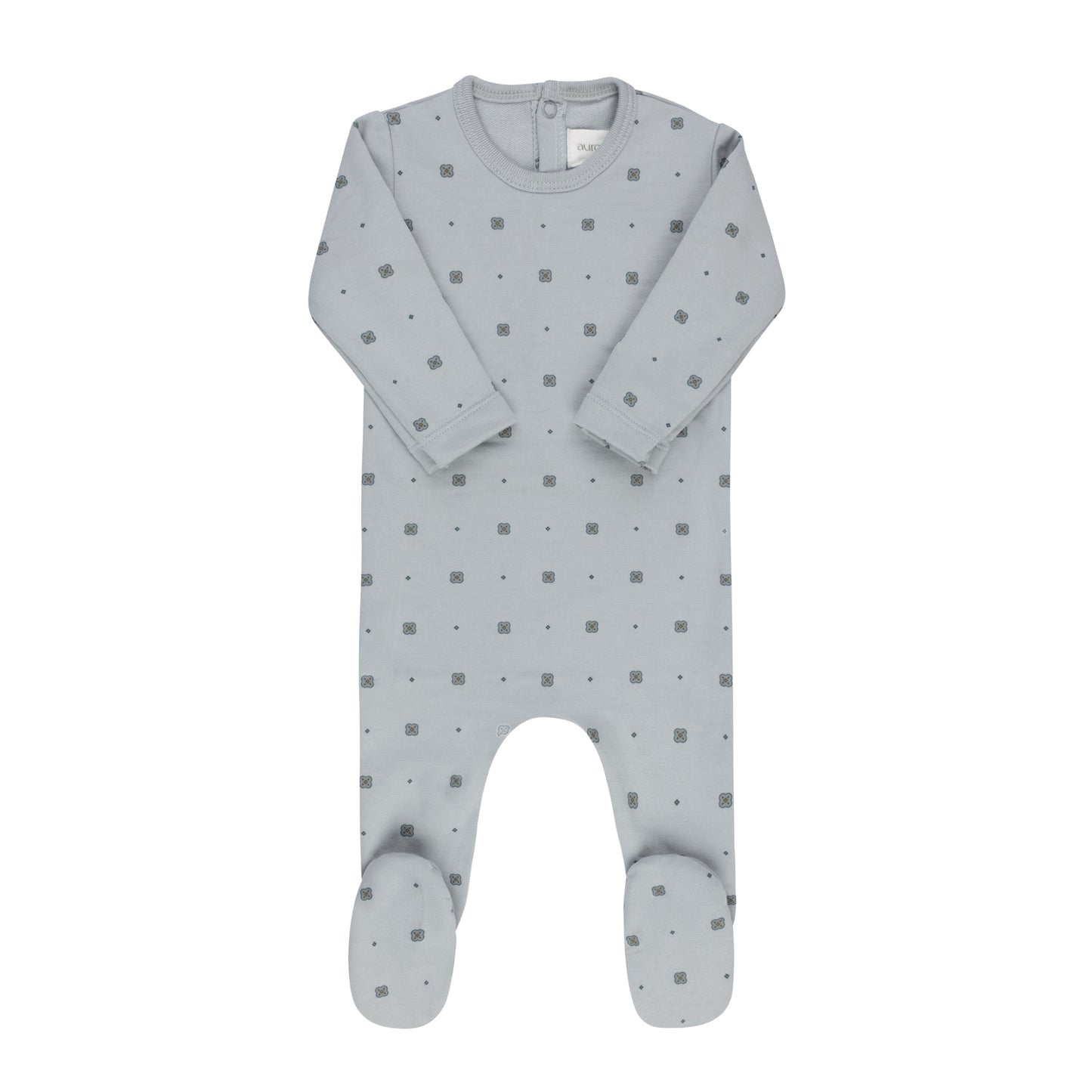 Geometric Floral Footie