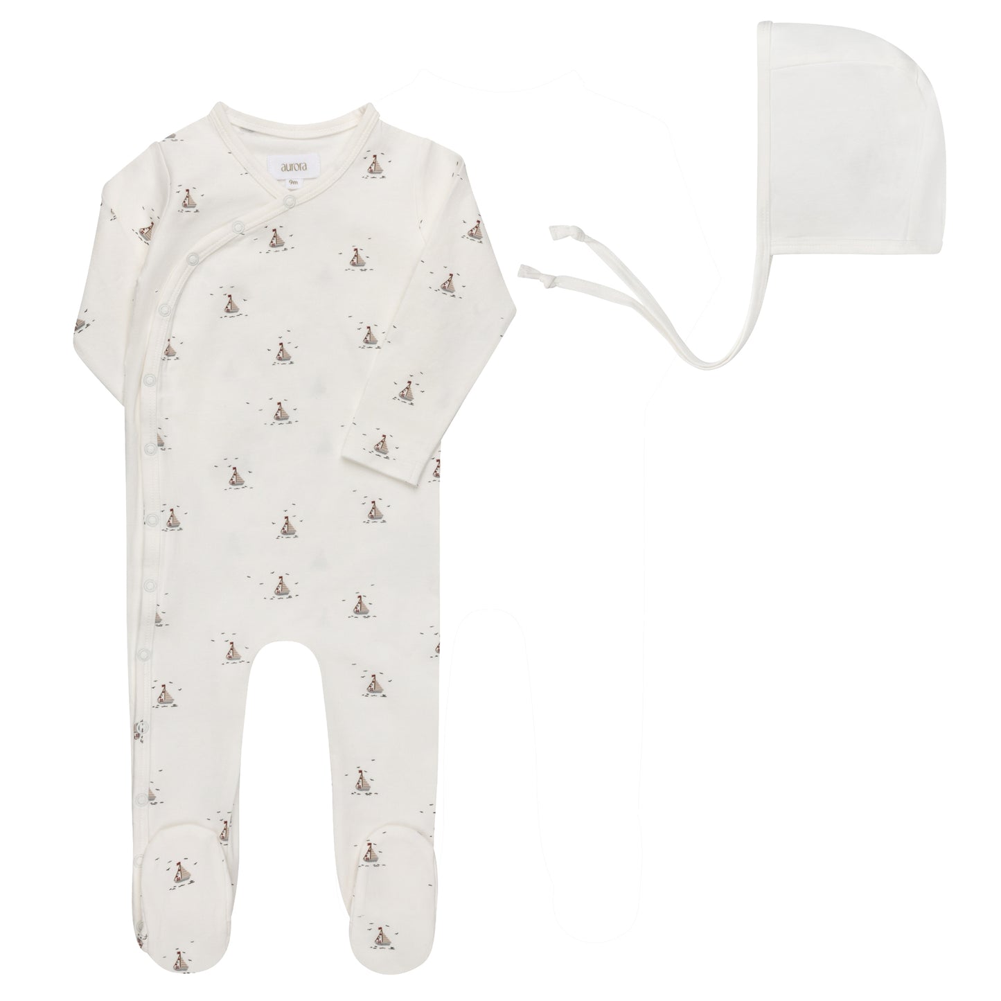 Jersey Cotton Nautical Footie