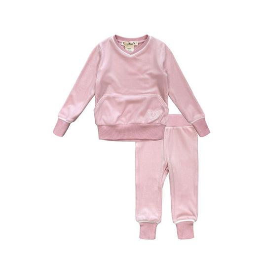 Velour Pajama Set