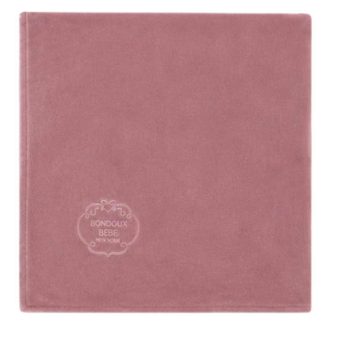 Embossed Mauve Blanket