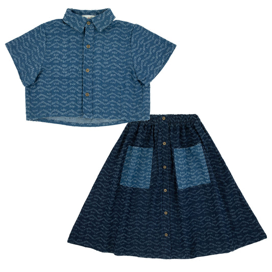 Colorblock Preteen Set