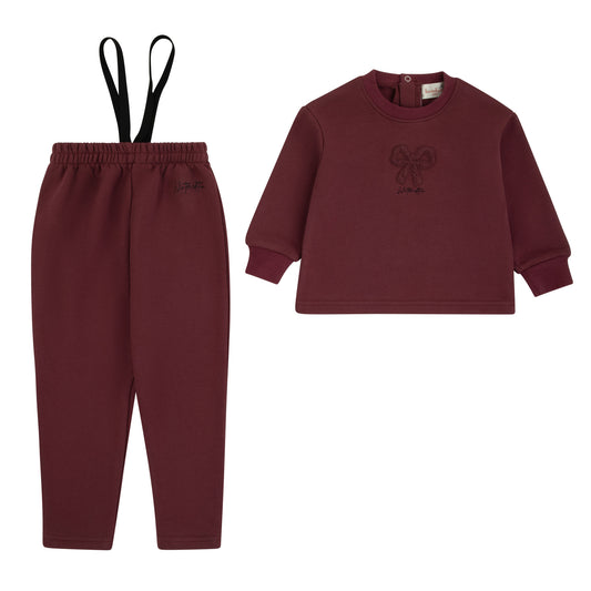 Sherpa Embroidery Wine 2 Pcs Set