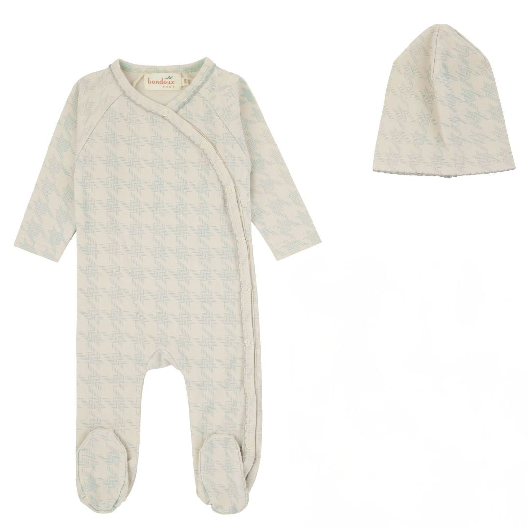 Houndstooth Footie