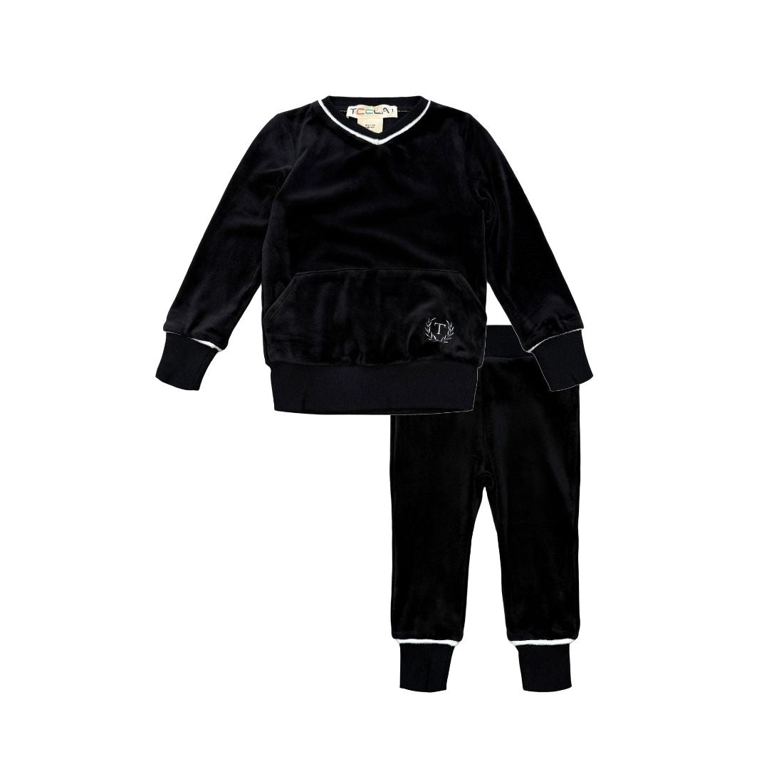 Velour Pajama Set