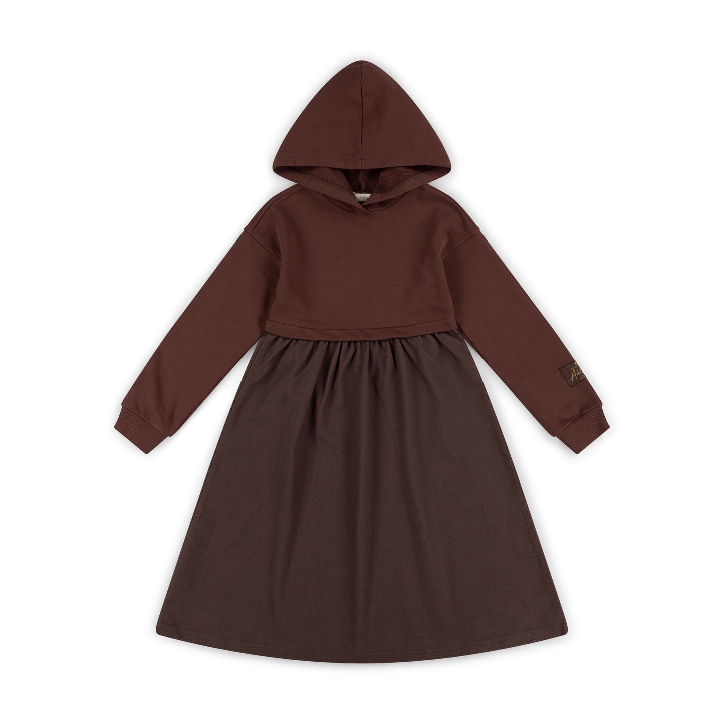 Off Duty Hooded Dress