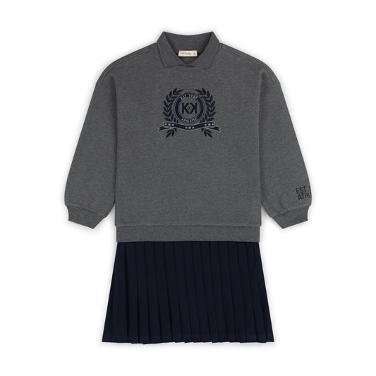 The Prep Edit Pleated Dress