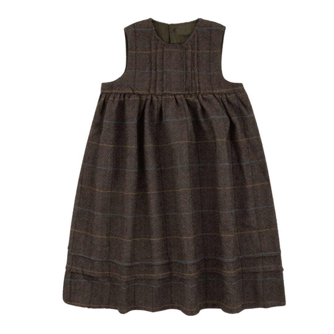 Brown Plaid Jumper