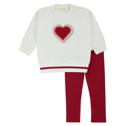 Terry Heart 2 Pc