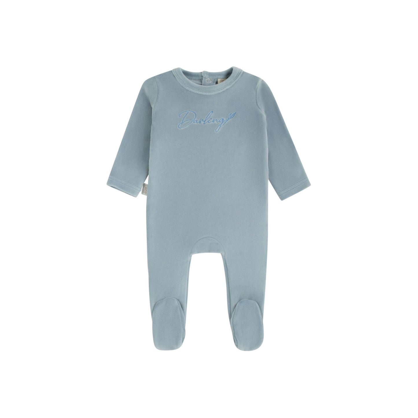 Darling Leaf Footie - Blue Wisp