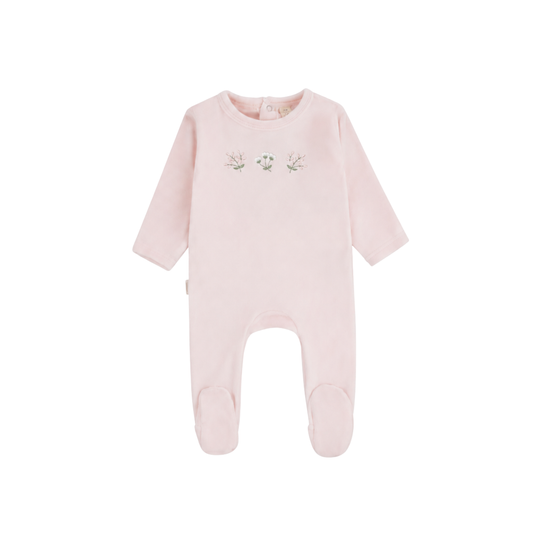 Doll Footie Soft Pink