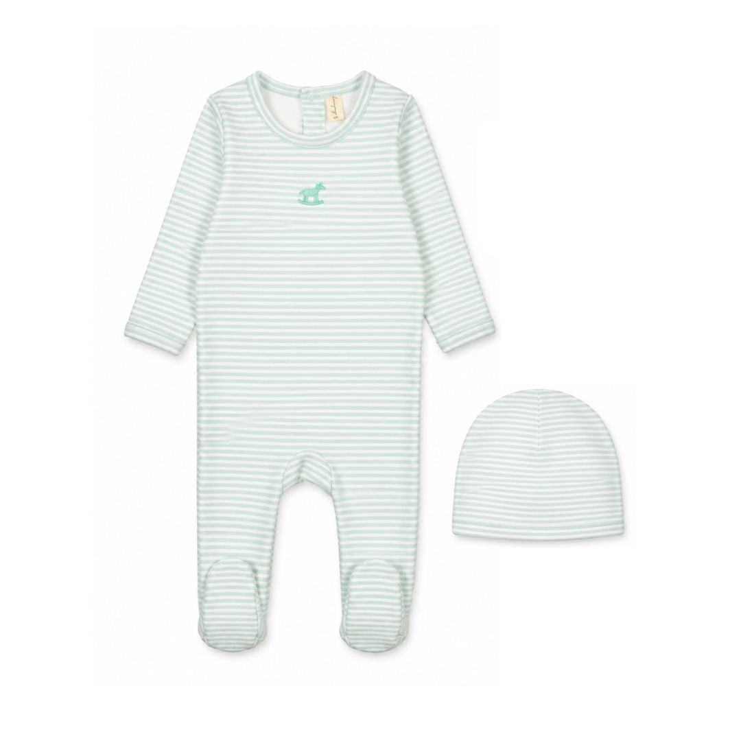 Rocking Horse Footie Set