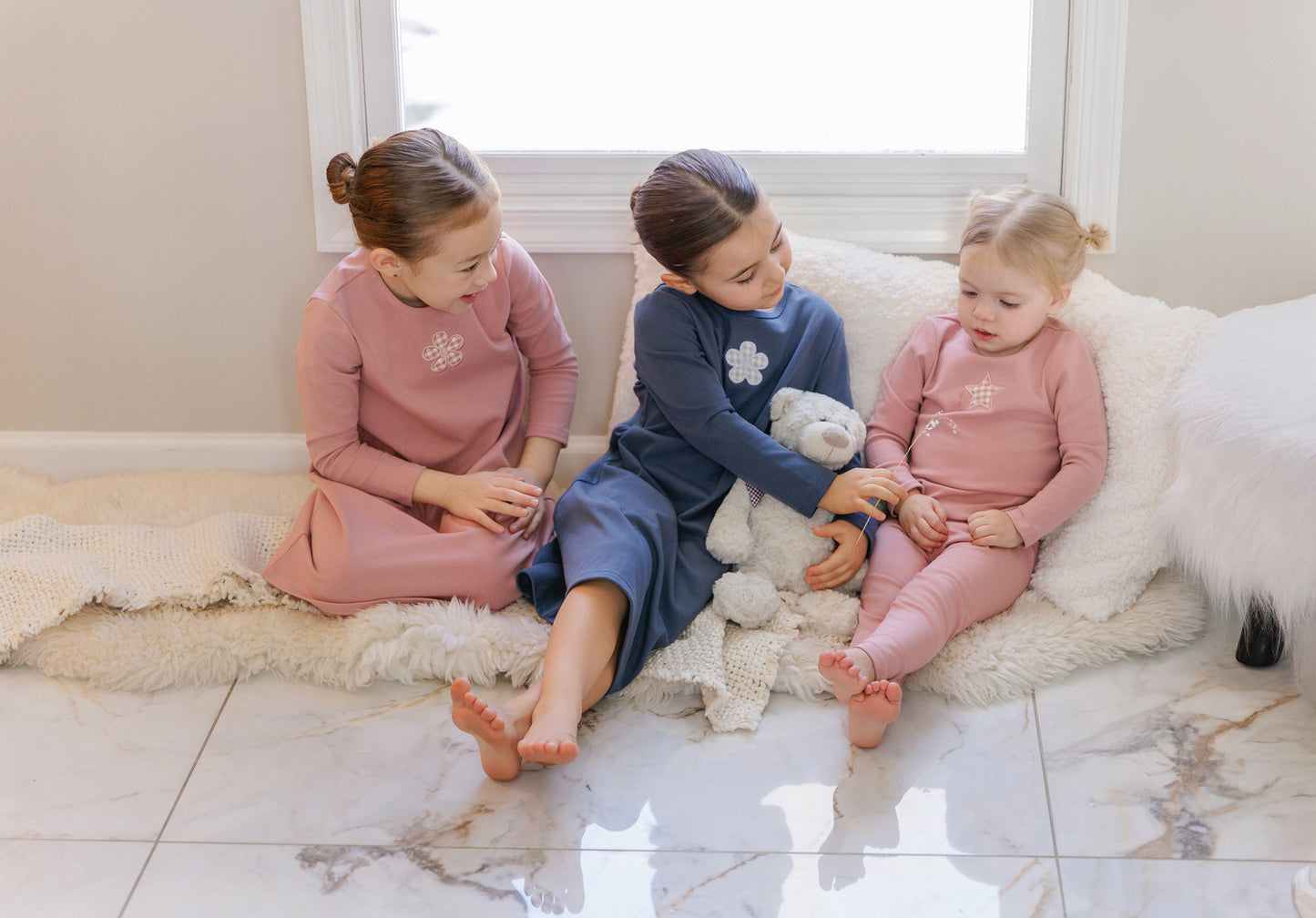 Gingham Picture Pajamas