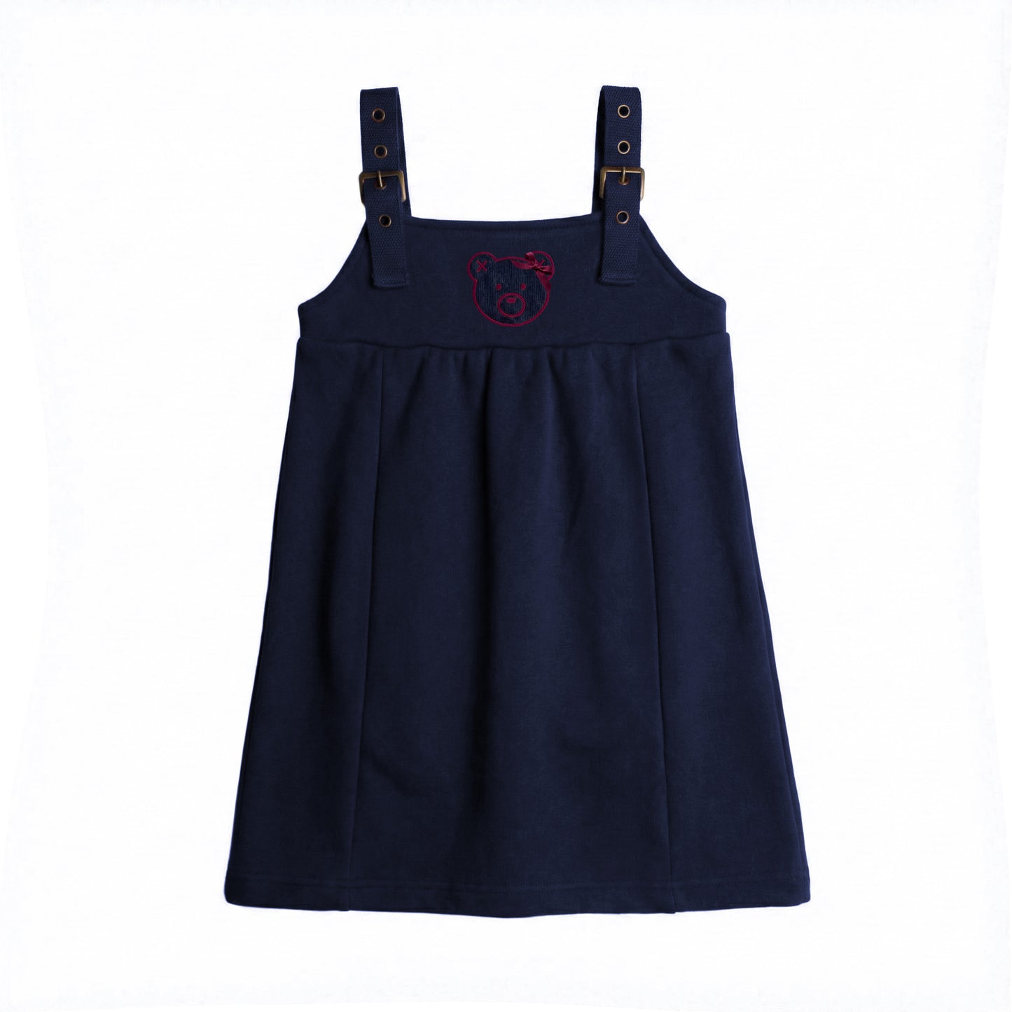 Navy Embroidered Bear Jumper