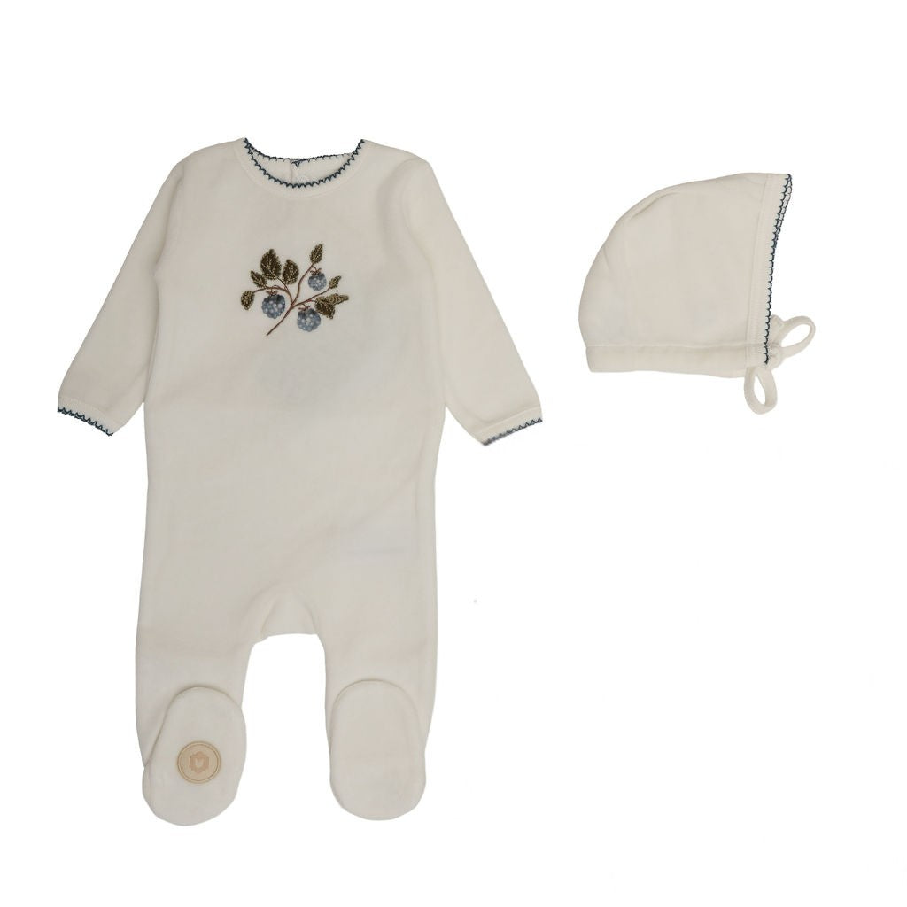 Berry Harvest Footie & Hat Set