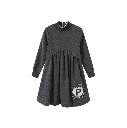 Mila Crest Sweatshirt Dress