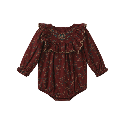 Rhea Floral Printed Romper