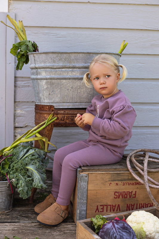 The Gallop Vintage Lilac 2 Pcs Set