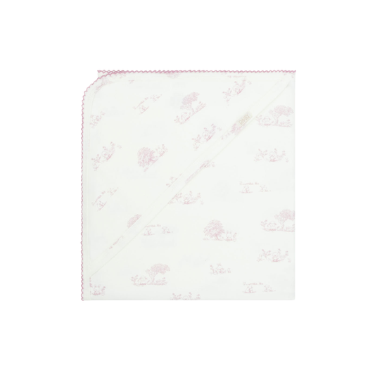 Toile Print Blanket
