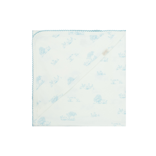 Toile Print Blanket
